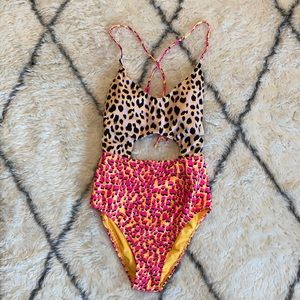 Leopard Print Swimsuit